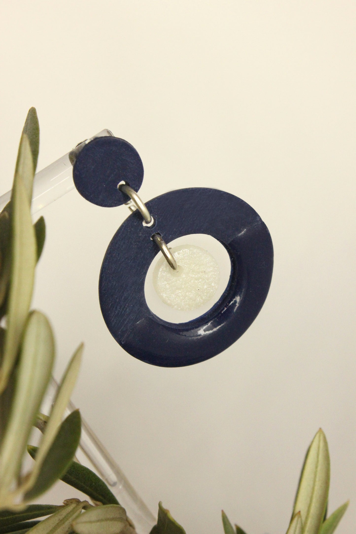 Boucles d'oreilles pleine lune